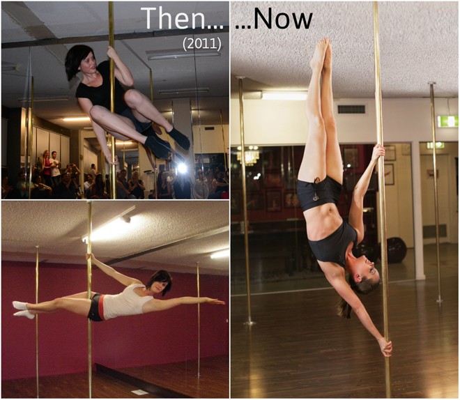 Before and After of Instructor Jane
