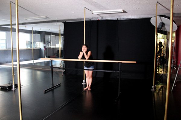 A behind the scenes look at Studio Verve&#039;s recent Pole Dancing Photo Shoot